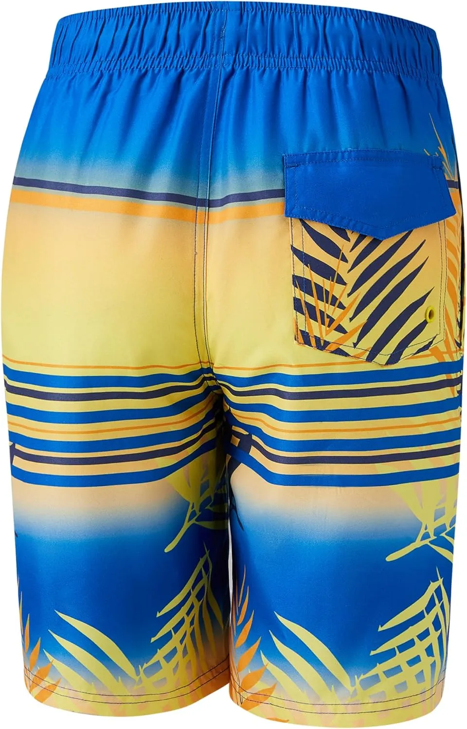 Boys Swim Trunks Quick-Dry w/Ultra Soft Jersey Lining Premium Eco Material UPF 50 
