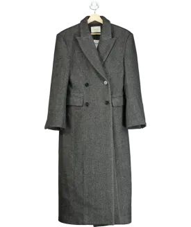 By Malina Grey Tweed Lucy Coat UK S