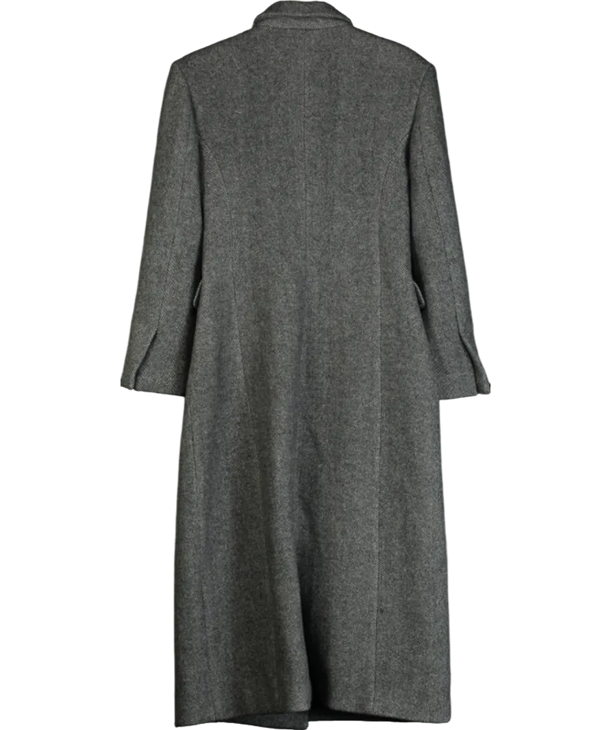 By Malina Grey Tweed Lucy Coat UK S