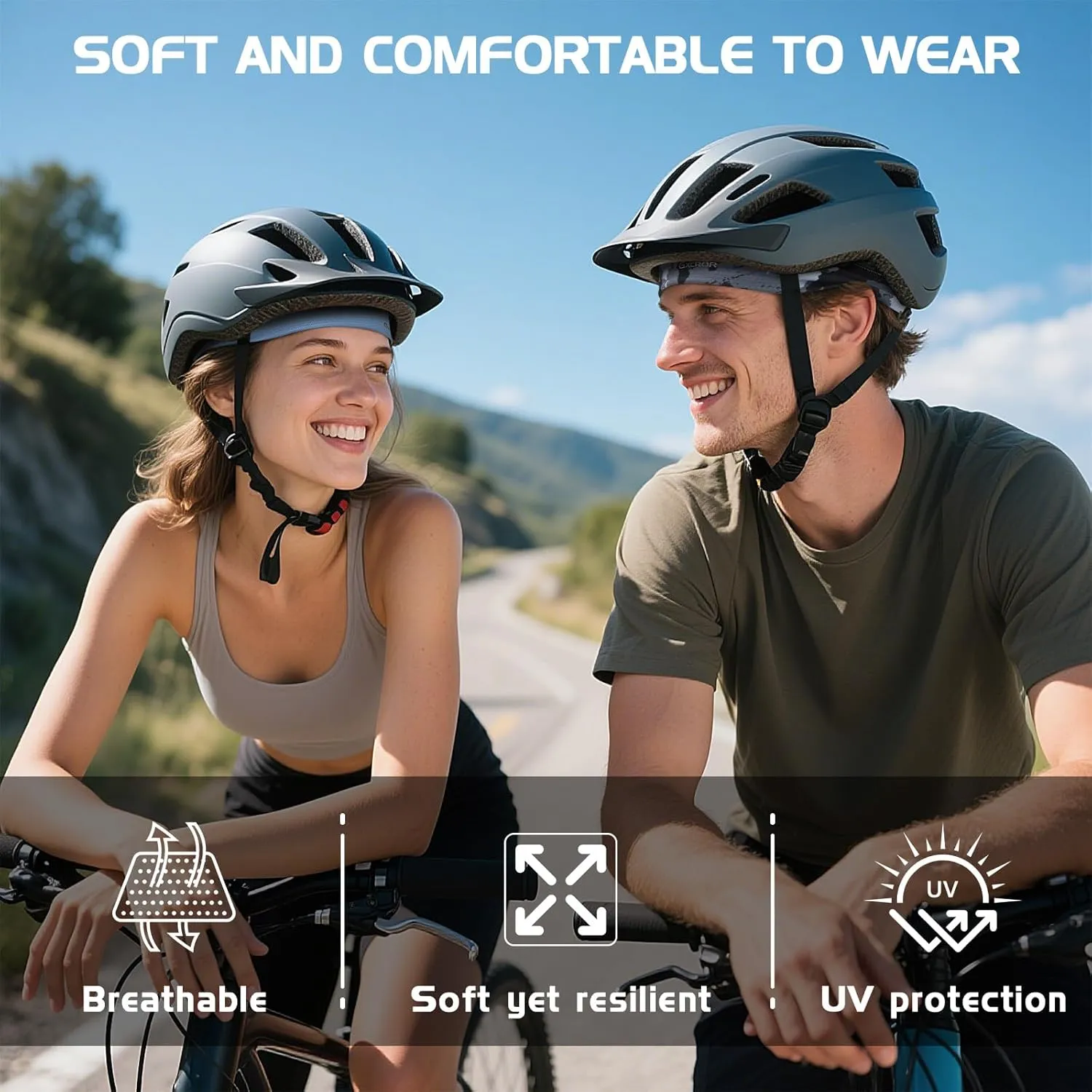 GXCROR Cooling Skull Cap Helmet Liner for Men & Women