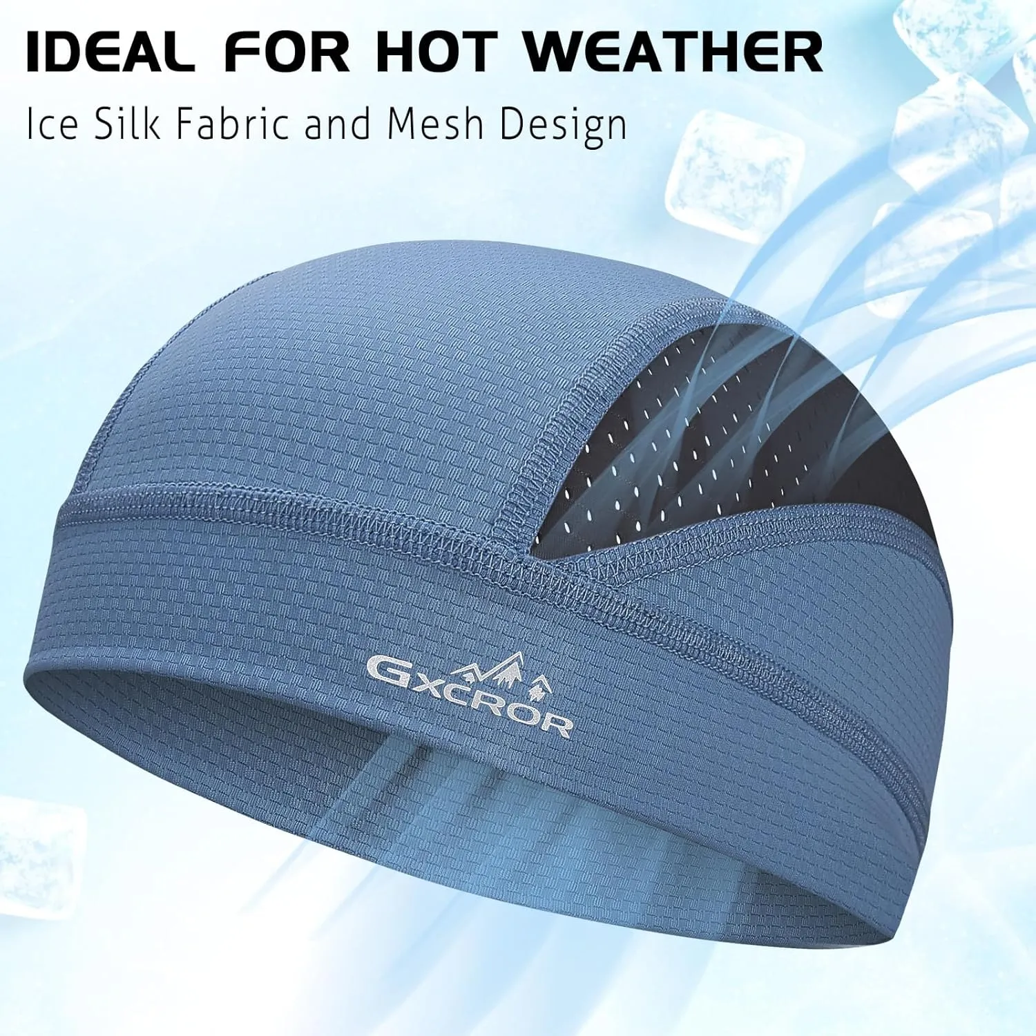 GXCROR Cooling Skull Cap Helmet Liner for Men & Women