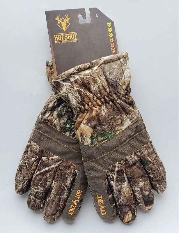 Hot Shot Men's Realtree Edge Gloves Large