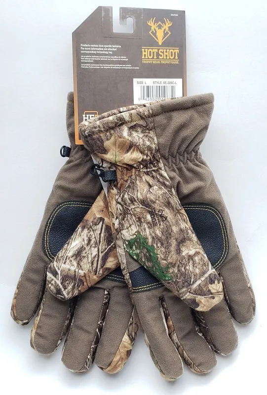 Hot Shot Men's Realtree Edge Gloves Large