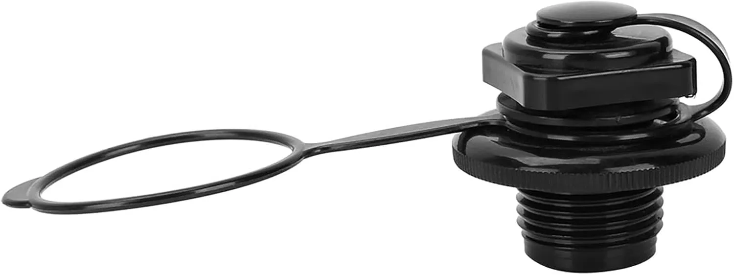 Inflatable Boat Air Valve, 23.9mm Plastic Air Valve Hats Screw Replacement Kayak Raft Plug for Inflatable Fishing Boat Kayak Canoe Replacement Towable Tube Plug