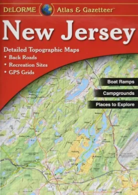 New Jersey Atlas & Gazetteer by Delorme (2005-03-01) Paperback
